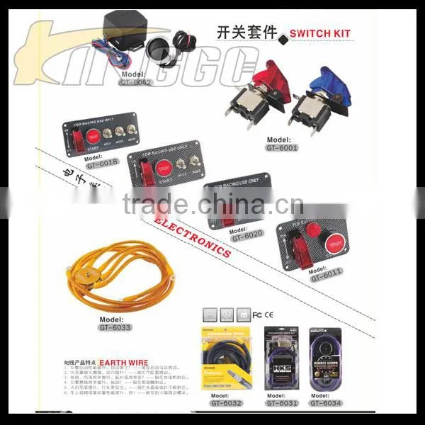 Universal Racing Ignition Panel Stop Start Button