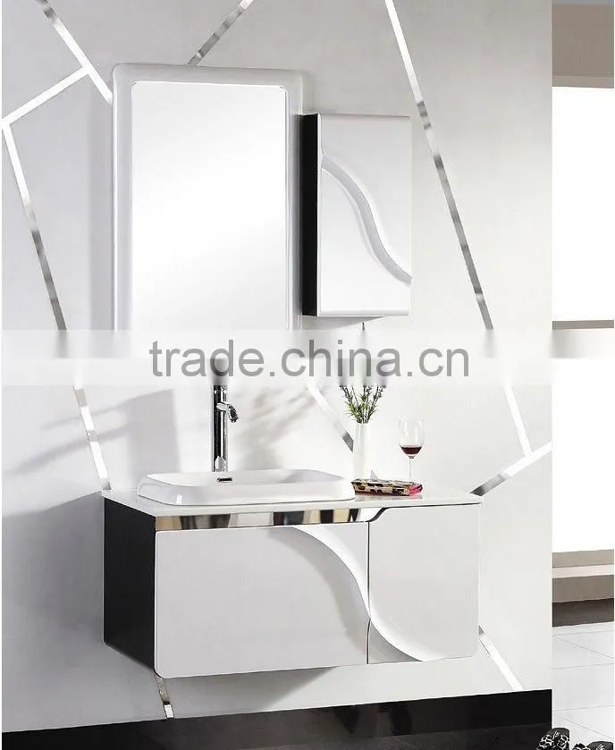 ROCH 8011 White High Gloss Pragmatic Bathroom Furniture