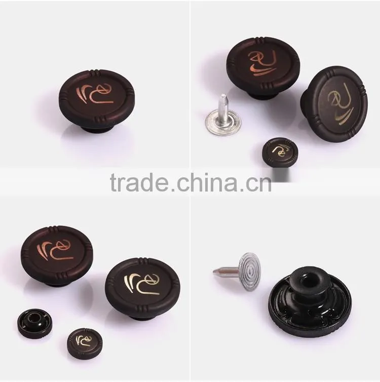 High Quality Alloy Shank Buttons Metal Button For Jeans