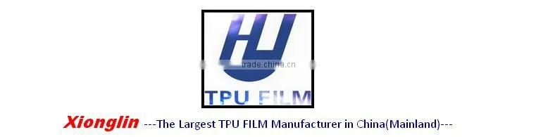 0.012mm-0.05mm black TPU Film for car cushion/waterproof and breathable TPU film&laminated fabric