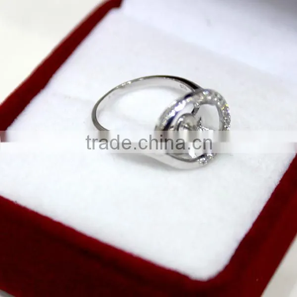 nature pearl price natural round ring real 925 silver ring