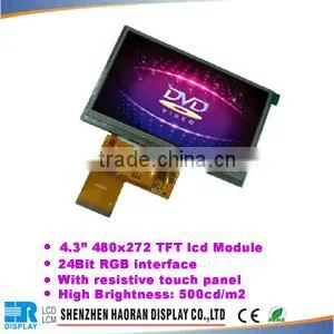 7 inch tft lcd panel 50-pin lcd display 800x480 ,7" tft lcd display