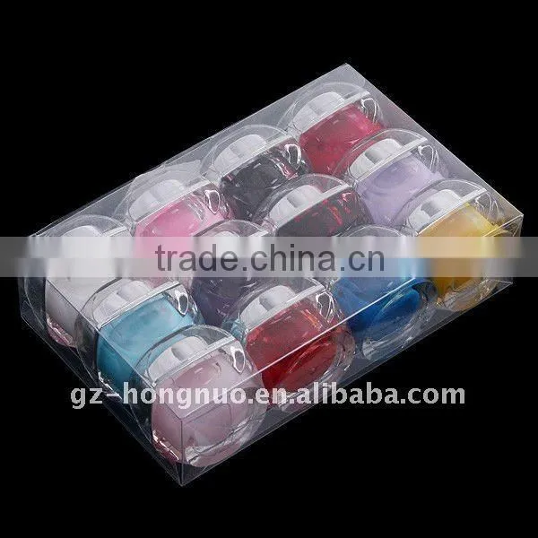 12 Colors UV Gel Acrylic Nail Art Glitter Builder Set HN998
