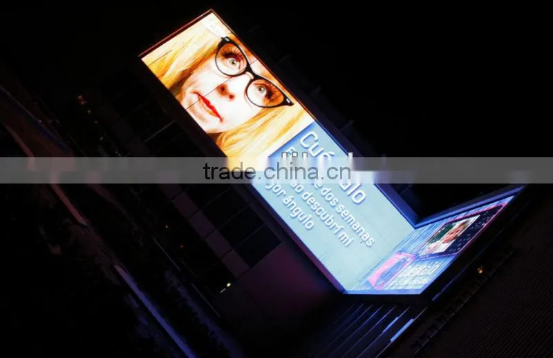 hot new products ali P10/P16/P20 transparent magic Video led glass display/screen