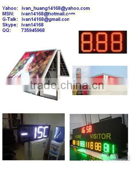 Gas Station 7segment Digital led gas price signs