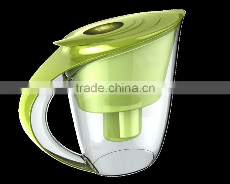 best quality alkaline water filter pitcher filtration with digital timer