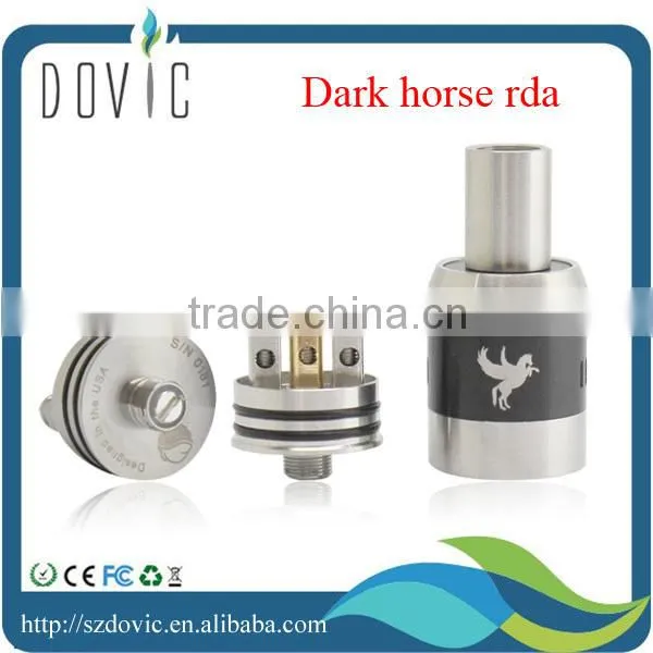 fast delivery-wholesale dark horse rda black atomizer dark horse rda clone with competitive price