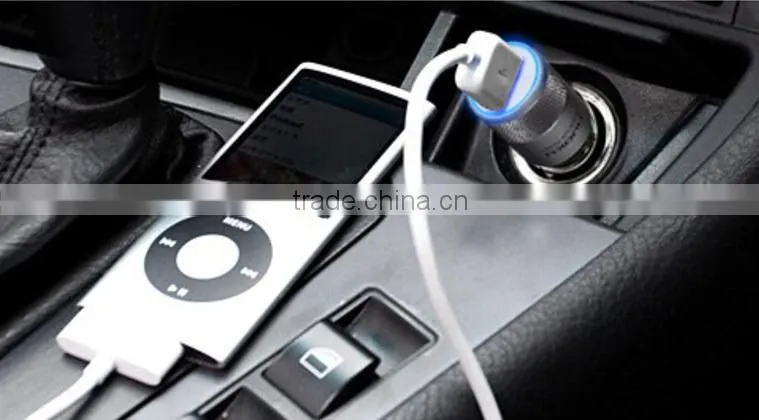 2.1A Dual USB Port Car Charger For IPhone 6 /Plus/5S /IPad/Air/Mini/Samsung /Galaxy s5/ Nexus/HTC