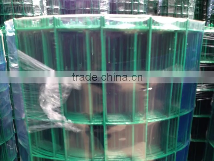 anping green vinyl coated welded wire fence price list