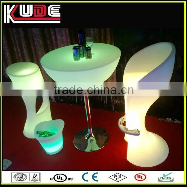 Remote control led illuminated bar stool/16 colors change led stools/led stool seat