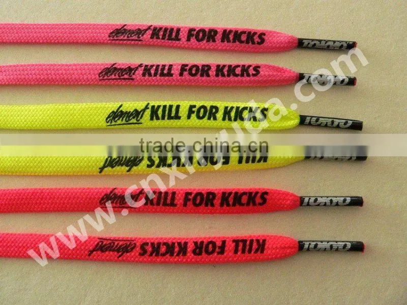 Flat Polyester Shoe Laces