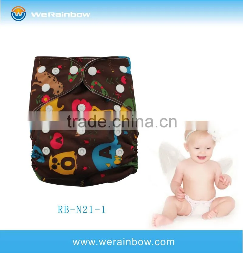 Waterproof Fabric Baby Cloth Diaper Bamboo