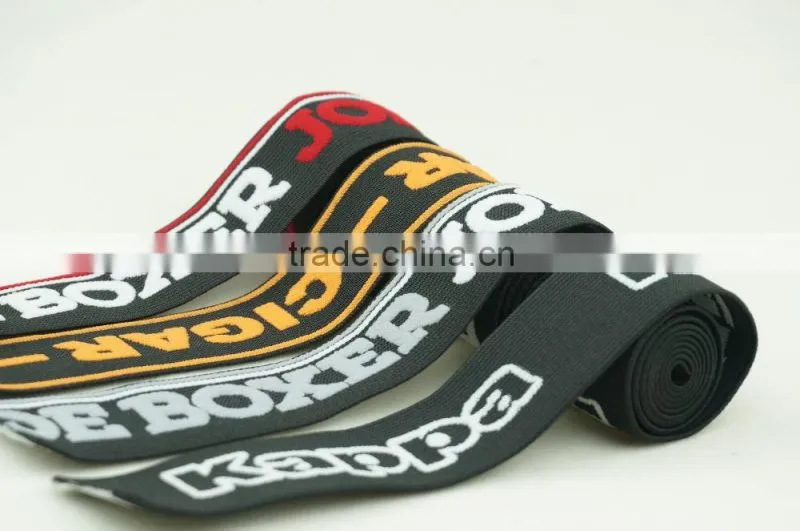 Jacquard elastic tape for boxer