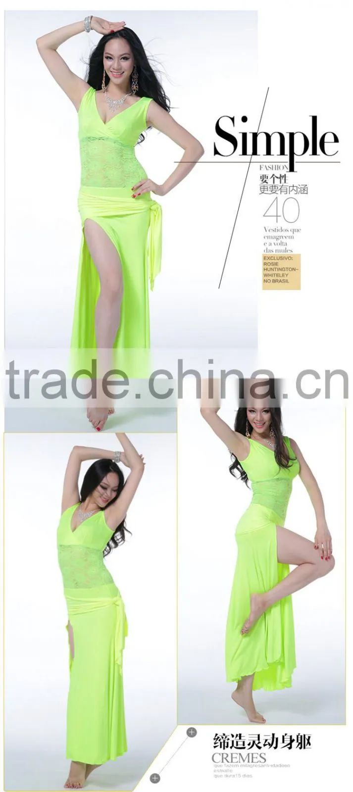 Elegant Belly Dance Costume, Fashion Dress for Women QC2312