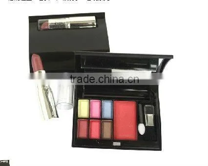 cosmetic set with 14eyeshadow,10lipgloss and a mirror