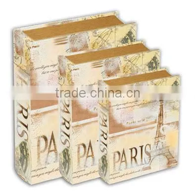 2016 Vintage Wooden Book Box