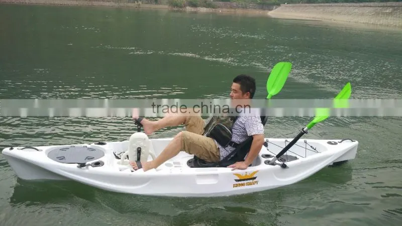 pedal drive kayayk with propeller high quality fast speed easy control