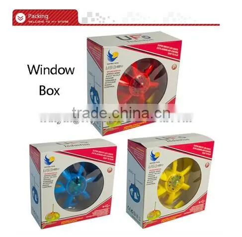 Without Speed Remote Controller UFO With LED Induction Toy Infrared Sensor UFO Toy