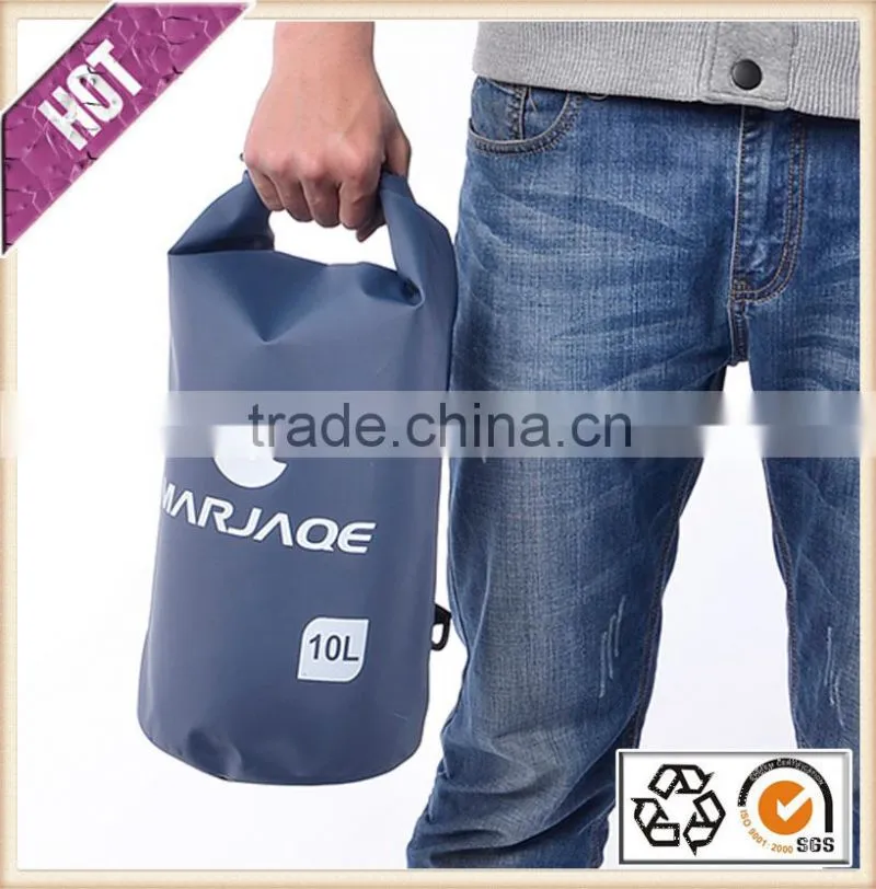 Chinese factory customized dry bag with shoulder straps for outdoor hiking