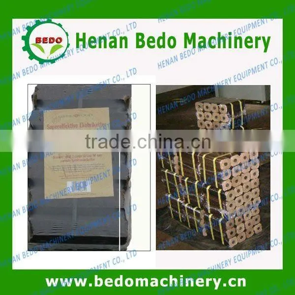 PE film heat shrink packing machine for charcoal rods