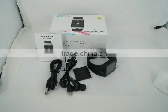 China Manufacture 2014 android smart watch phone S5