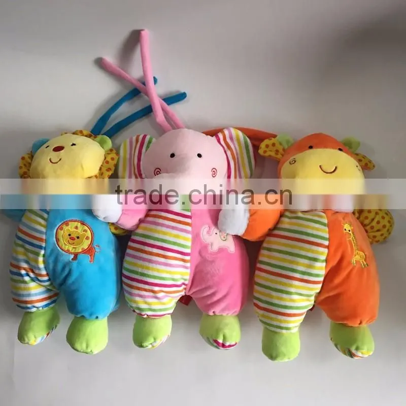 En71 Stuffed Elephant baby toy with music box