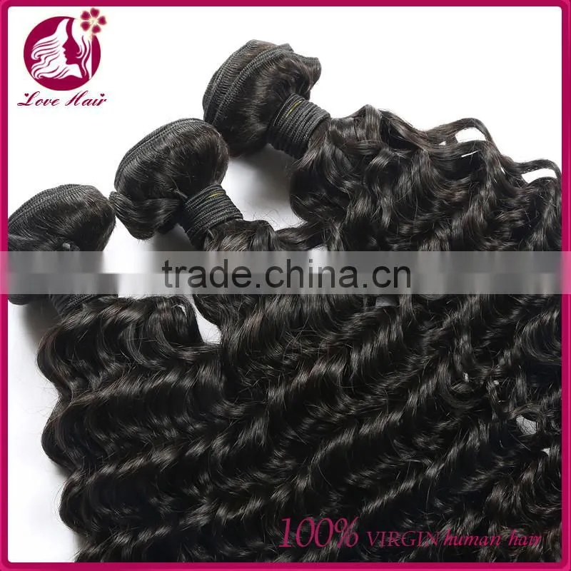 Unprocessed Raw Wholesale Curly hair weft 100% Vietnamese human hair