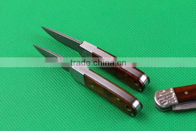 Cocobolo mini pocket knife folding knife UD402103