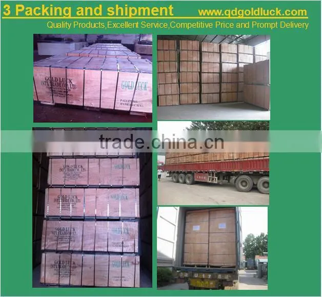 melamine faced blockboard/Veneered Block Board/laminated wood block board
