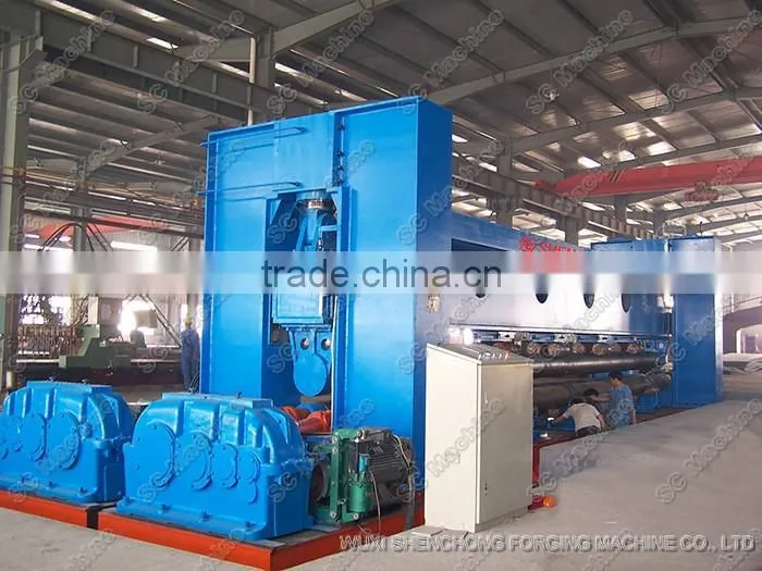 symmetry rolling plate machine for shipbuilding