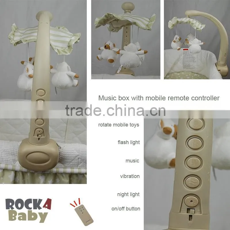 Baby Bassinet folded,Foldable baby swing bassinet, baby bassinet with rocker