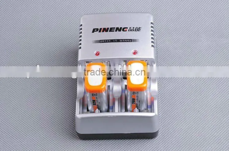 Universal Fast Charger for AA/AAA/9V Rechargeable battery (PN-882)