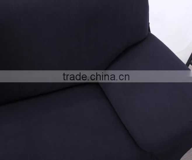 wholesale quality four season elastc fabric protective sofa cover navy blue006