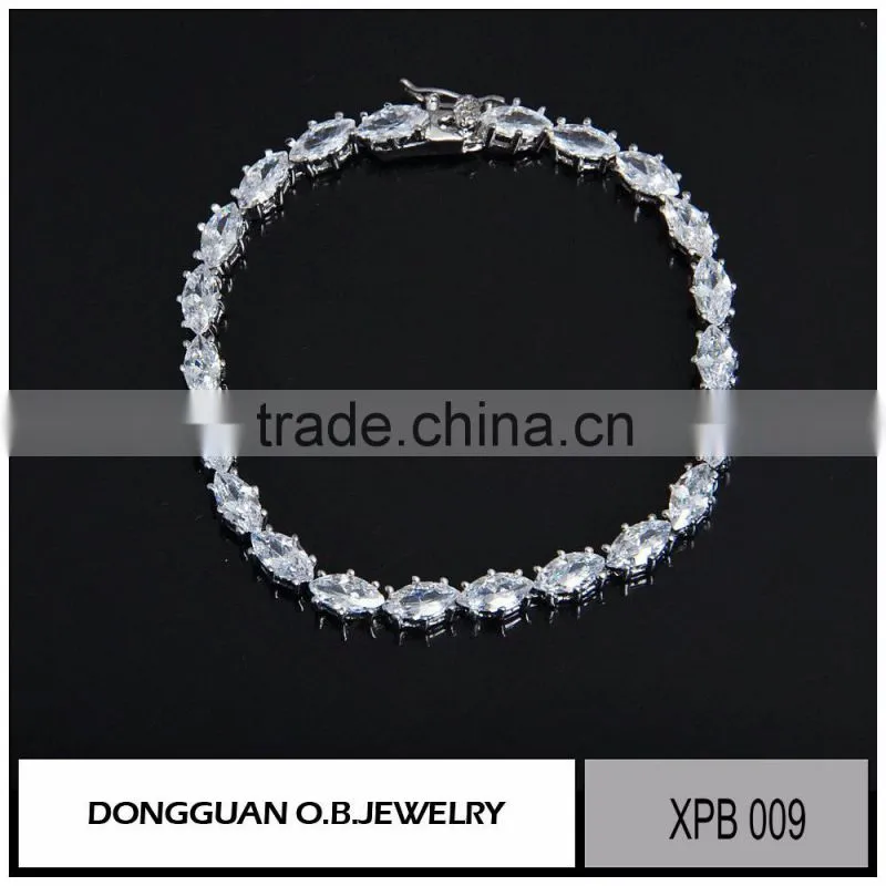 Fashion skull charm bracelet/Fashion adjustable pearl jewelry bracelet