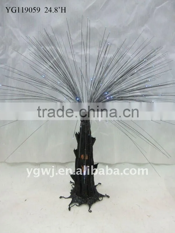 metal led hanging pumkin Halloween