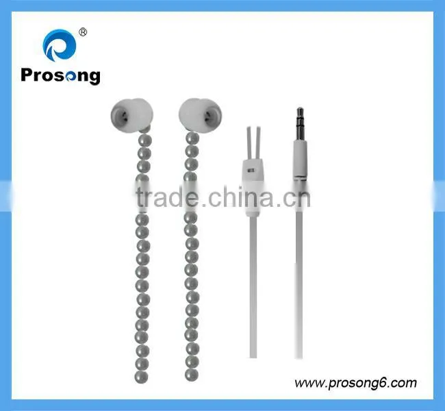 PS-I087 2014 shenzhen new design hot sale necklace earphone