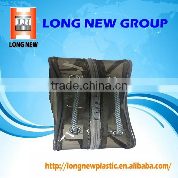 Cosmetic PVC bag with zipper