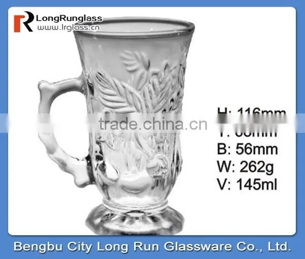 LongRun 3oz Anhui Bengbu glassware factory directly supply beautiful drinking glass cups wholesale