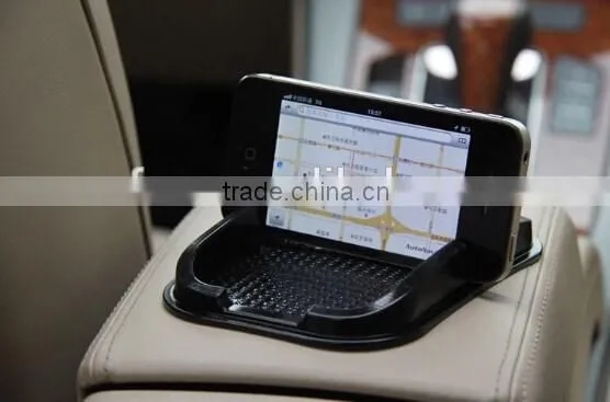 High quality car phone sticky pad /mobile phone non-slip pad/car mobile phone holder
