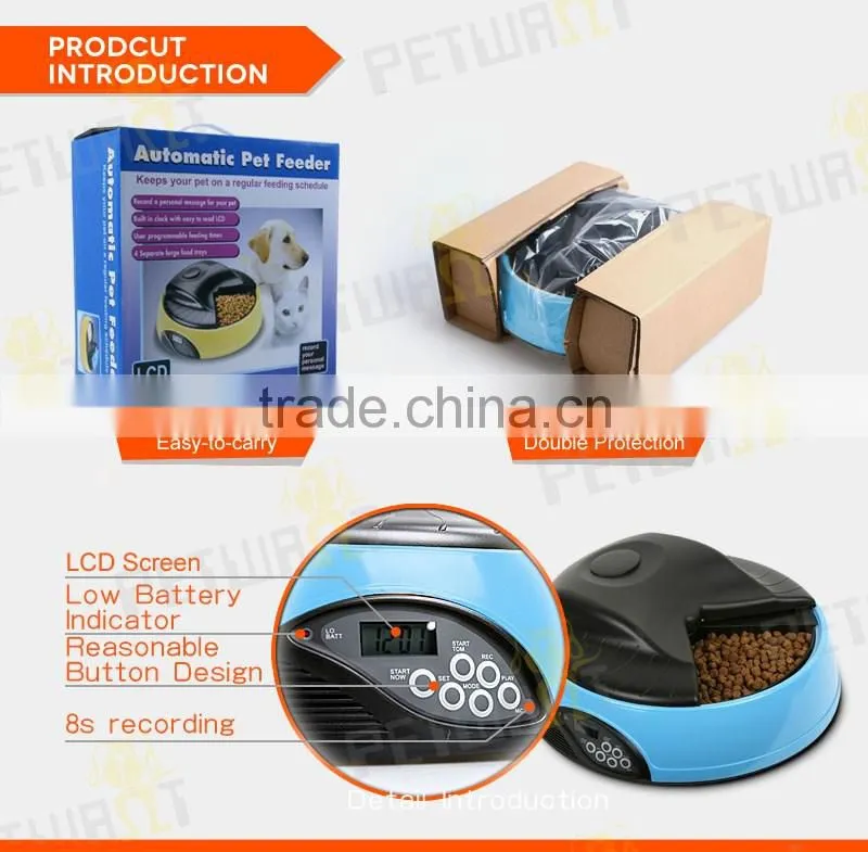 4 Meal LCD Automatic Pet Feeder