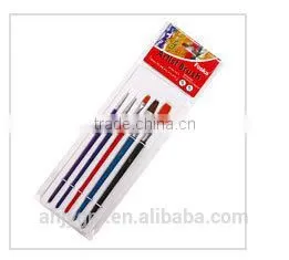 6pcs Wooden Handle Horsehair+bristle Hair Artist Brush/oil painting brush