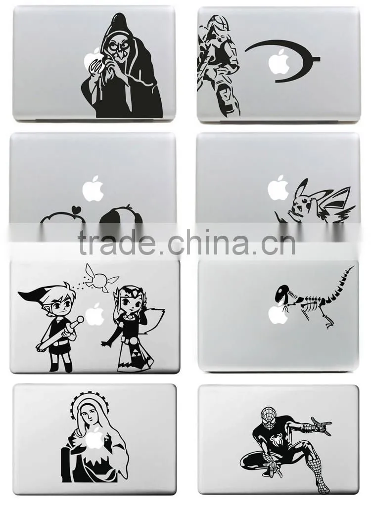 Manufacturer Wholesale laptop / pc skin brand stickers for macbook