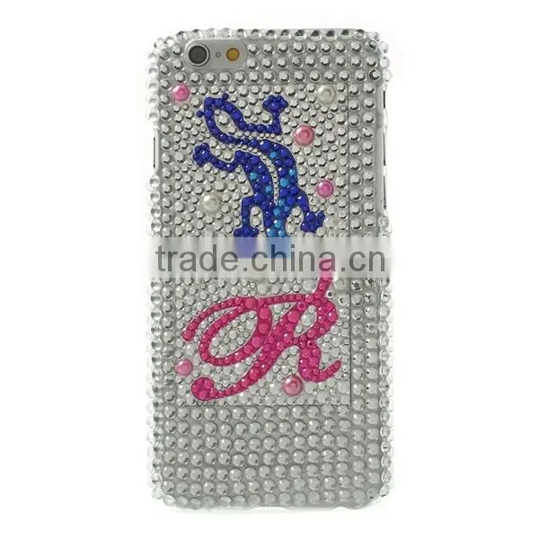 Wholesale design your own rhinestone cell phone cases for iphone 6,for iphone phone cases