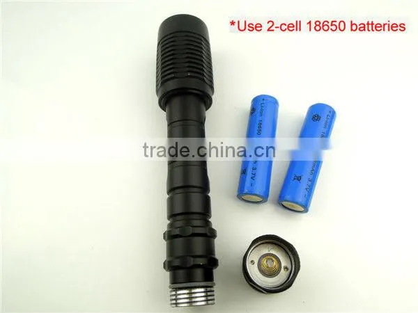 Super Bright LED Zoom Aluminum CREE T6 Tactical Torch