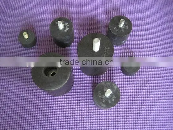 Rubber vibration pads