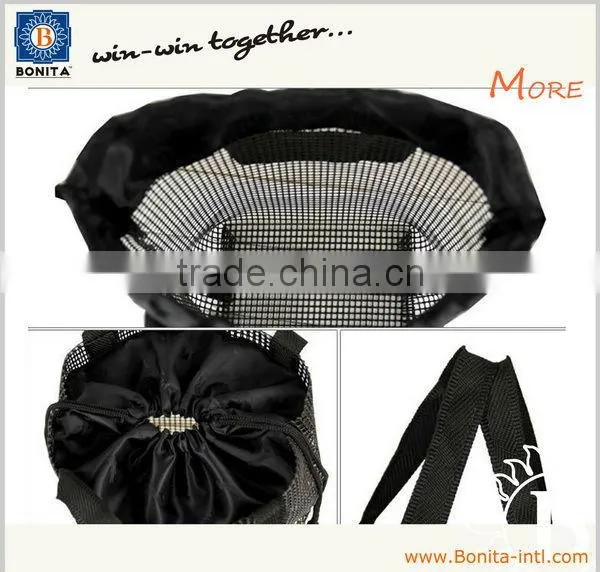 Nylon mesh bag, drawstring mesh bag