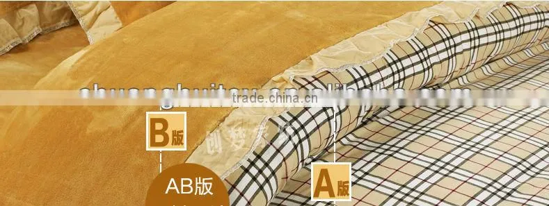 2014 !Sublimation printed bedsheet microfiber fabric