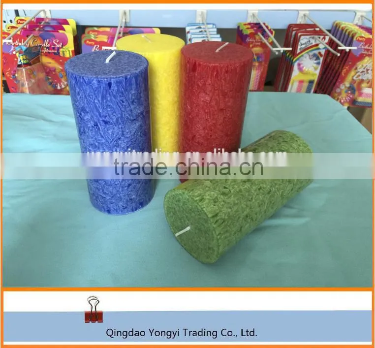 Flameless Pillar Candles Set/Cheap Decorative Pillar Candles