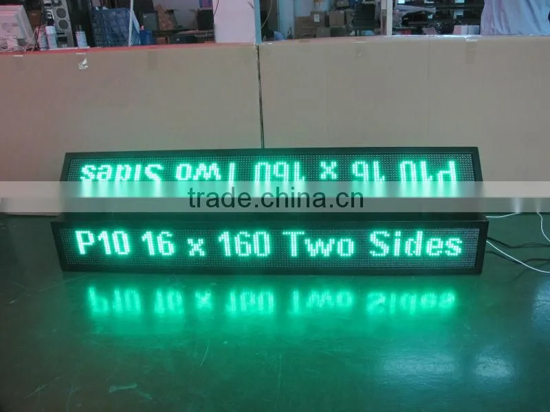 Sinoela full color indoor lights led message board, semi outdoor LED Message panel Multi Lines, advertising led signs display