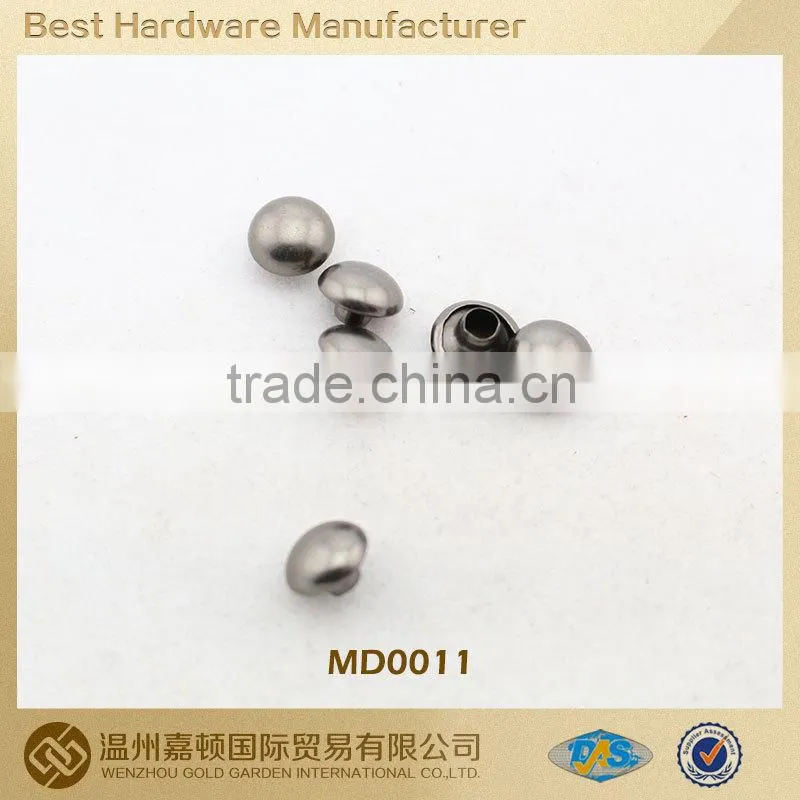 custom metal decorative dome denim rivet